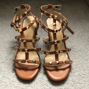 Jessica Simpson studded heels